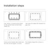 Professional Light Curing FEP Release Film Sheet 200*140mm High Transmittance Heat Resistant Compatible with LD 001 LD