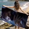Valko New Love And Deepspace Towel Soft Dry Beach Towels Trip Towel Swim Summer Holiday Vacation Bathing Pool Camp Gift