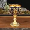 Metal Wine Cup Embossed White Wine Cup New Drink Cup