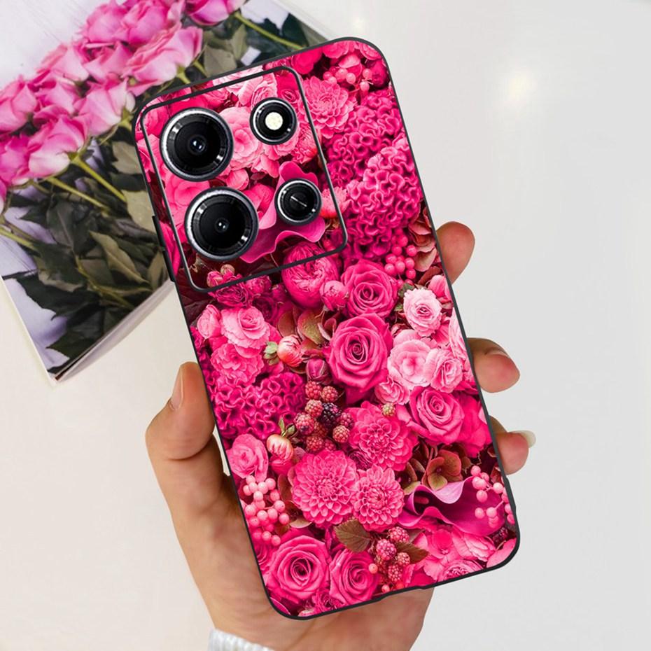 Fashion Butterfly Phone Case For Infinix Note 30i Note30 Pro 2023 Soft Silicone TPU Back Cover For Infinix Note 30 Pro Note30i