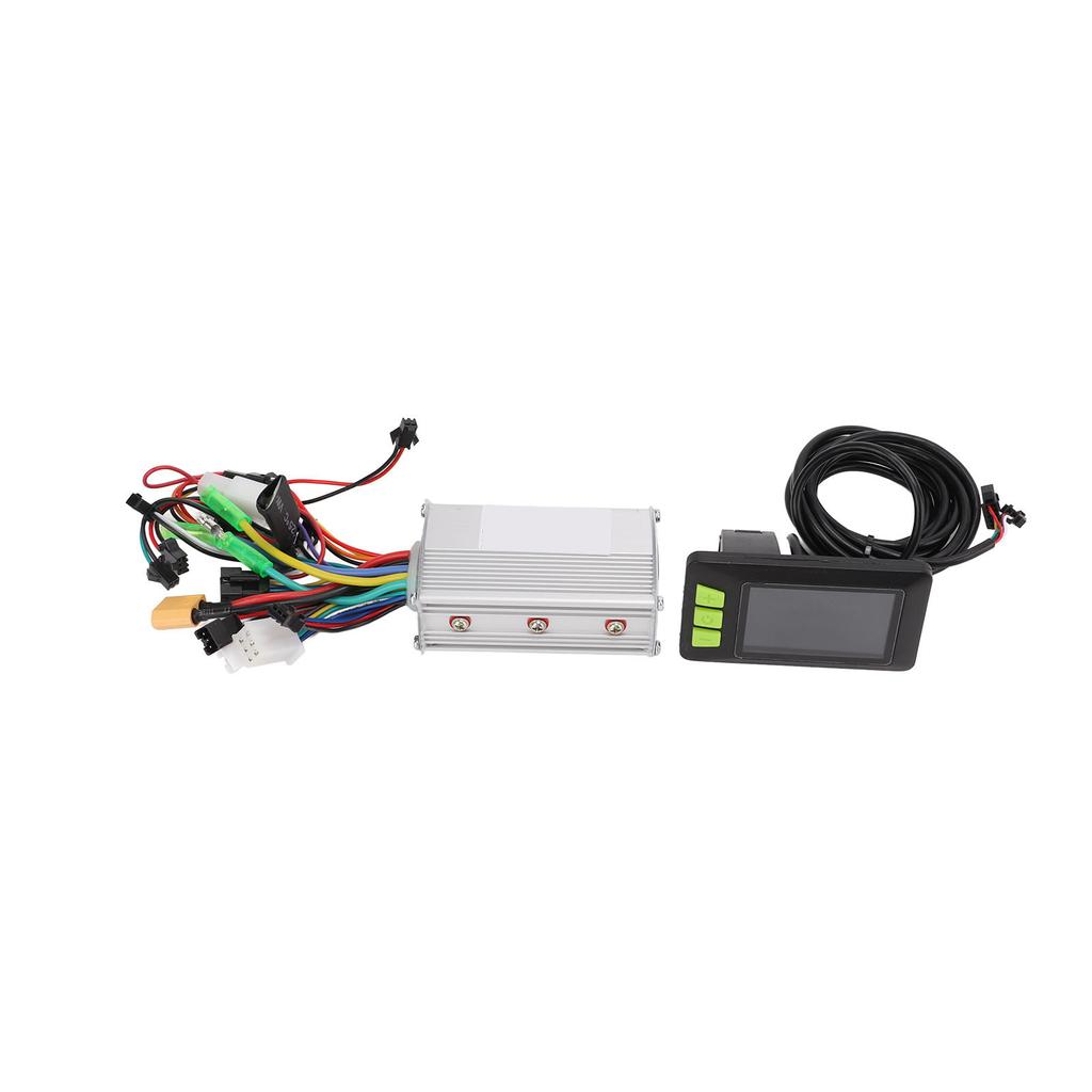 36 48 60V 350W Motor Brushless Controller with LCD Color Screen Meter 3 Mode Sine Wave Controller Kit for Electric