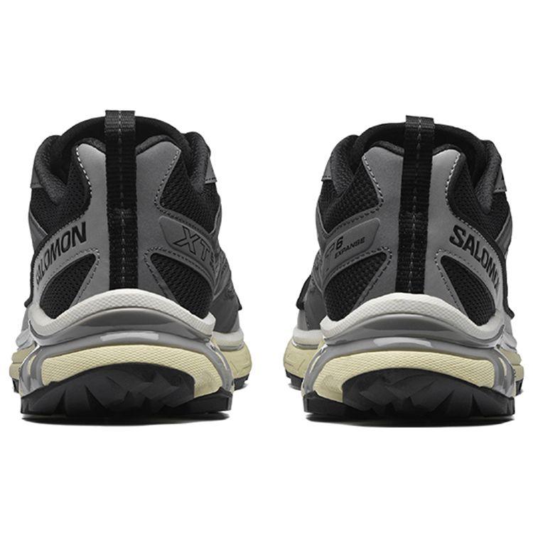 SALOMON XT-6 Retro Trendy Mesh Slip-Resistant Durable Lightweight Low-Top Running Shoes Unisex Sneaker Alloy-Gray 416722