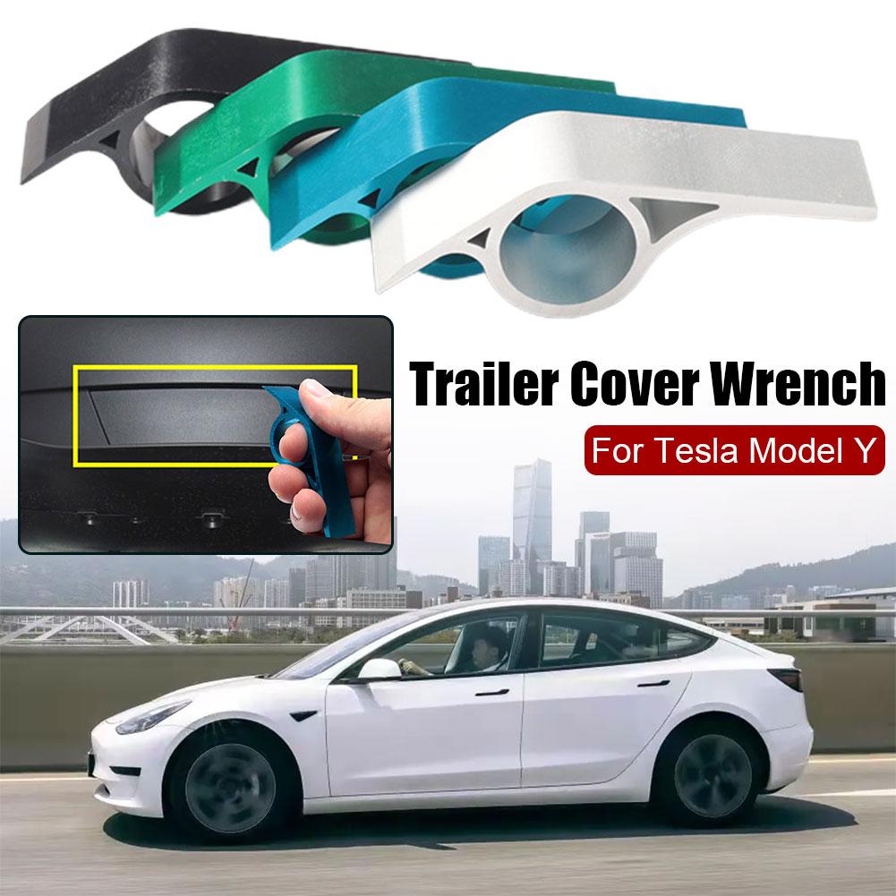 Adecuado Para Cubierta de Remolque Tesla Llave 1Pzs Juego de Palanca para Tesla Model Y Herramientas de Juego para Quitar la Cubierta de Enganche Cubierta de Enganche