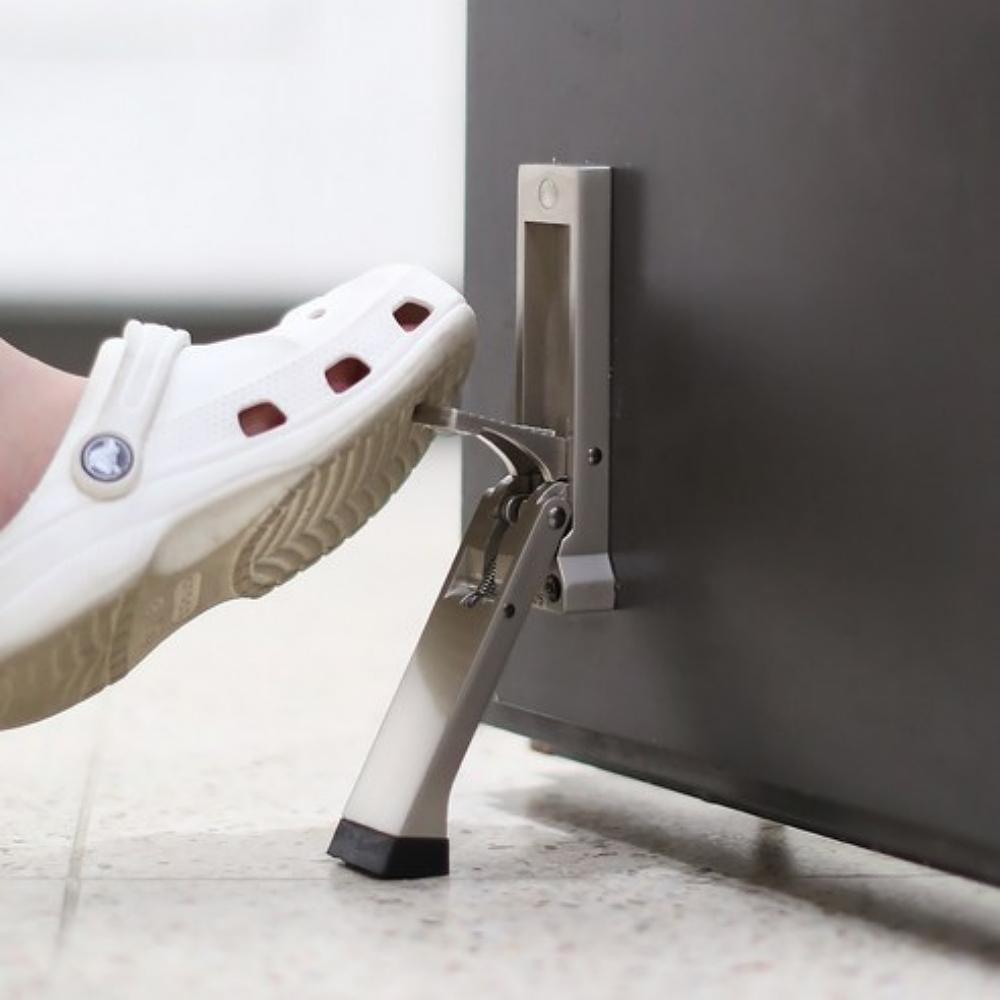 WETWO Pedal Door Stopper Aluminum Kick-Down Door Holder HS-304K