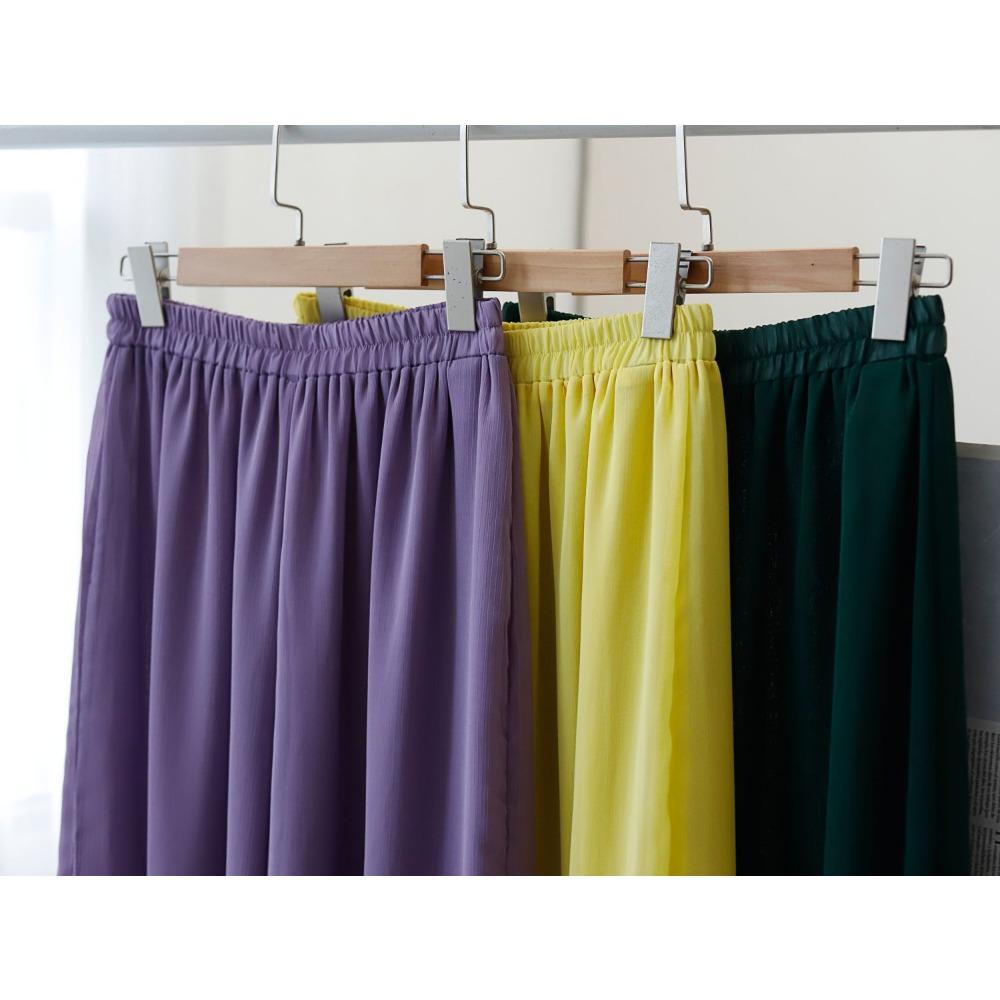 DIMANAF Plus Size 2021 Women Linen Pants Elastic Vintage Korea Basic Female Solid Fashion Slacks Wide Leg Oversize Loose Pants