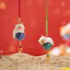 New Cute And Creative Lucky Crystal Pendant Blind Box Cute Siamese Cat Pendant Backpack Decoration Pendant Girls' Festival Gift