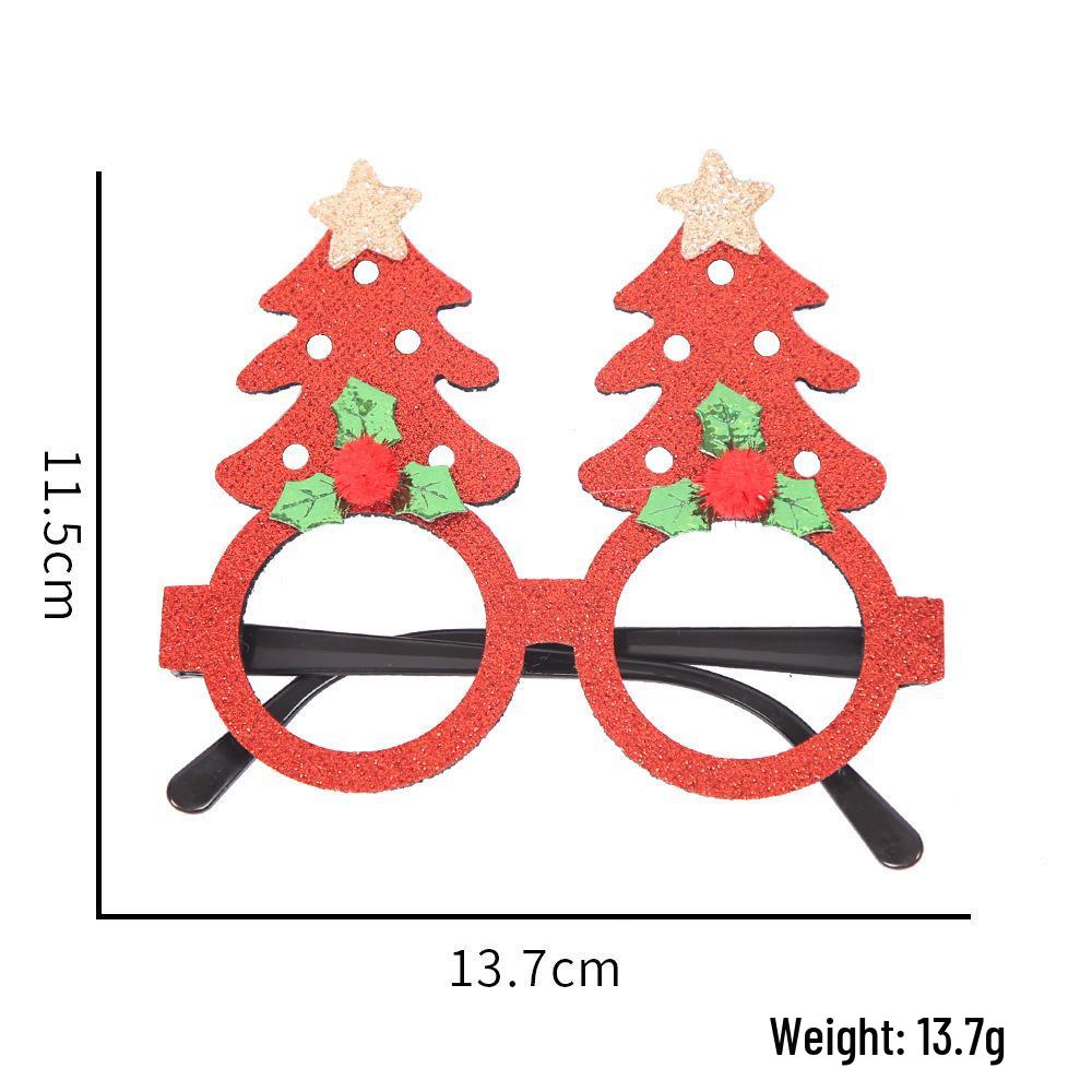 Kids' Santa Bowknot Glasses - Christmas Party Photo Props