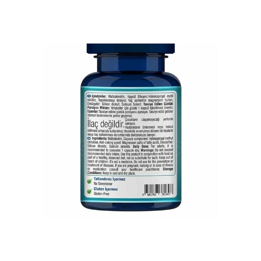 Selen 200 Mcg 60 Kapseln