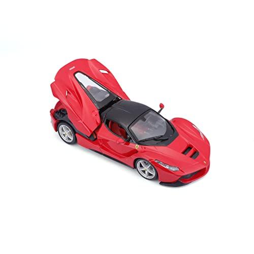 Bburago 1/24 Scale Ferrari LaFerrari Red / Diecast Model Car, Finished Product, 18-26001