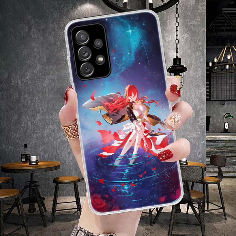 

Чехол для телефона Honkai Star Rail Himeko для Samsung Galaxy A13 A14 A15 A16 A17 A53 A54 A55 A56 A57 A33 A34 A35 A36 A37 A23 A24 A25 A2 Samsung A15