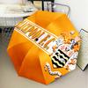 Blackpool Football Club Crest Automatic Folding Umbrella - 8-Rib Travel Umbrella with Auto Open/Close & Portable Gifts for holidays or birthdays
