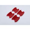 Exterior Door Handle Bowl Cover Trim Bezels For Ford F150 2021+ Red Accessories