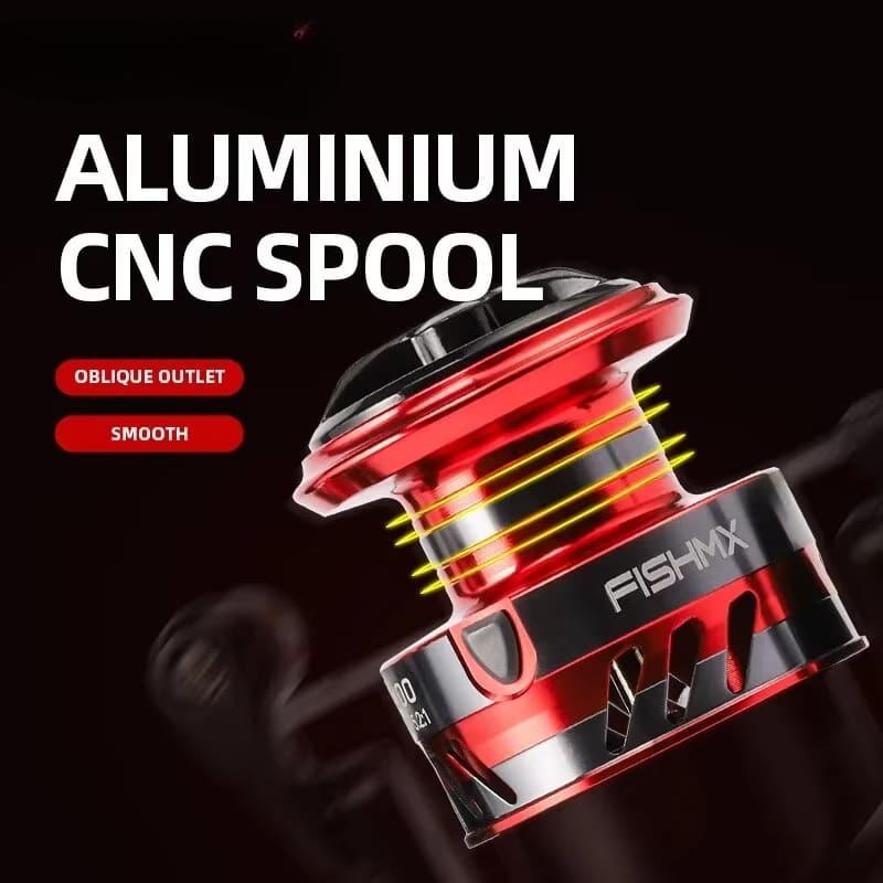 Angel-Spinnrolle, Metallspule, 12 Kugellager, Karpfenangelrolle MQ2000-7000, Metallschnurbecher, Meeresgerät