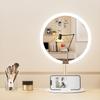 Smart LED Makeup Mirror with Phone Holder CN Plug (adapter Included)