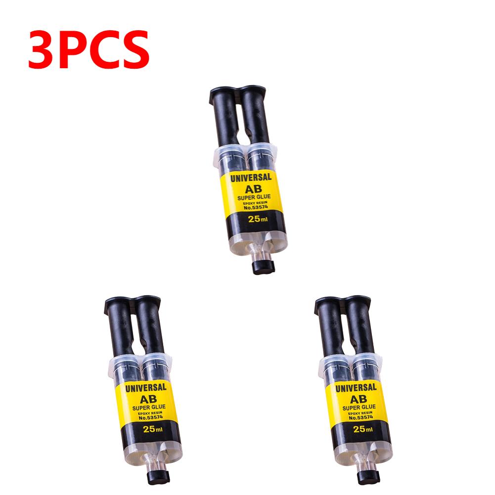 1-5PCS Long-lasting Reliable Epoxy Resin Strong Glue Repair Adhesive Super Liquid Glue AB Glue 4/25ML Waterproof for Glass Metal