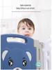 Kids' Indoor/Outdoor Safety Play Fence with Slide - Ideal for Crawling and Walking