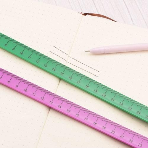 uxcell Whiteboard Magnetic Ruler, Metric Chalkboard Straight Ruler, Office Measuring Tool, 29cm, Deep Blue