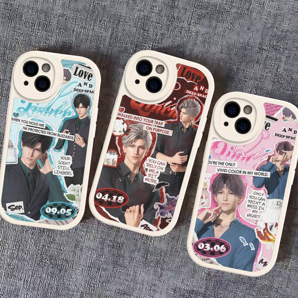 Love And Deepspace Sylus Phone Cover For IPhone 16 15 14 13 12 11 Pro Max Plus Leather Soft Case