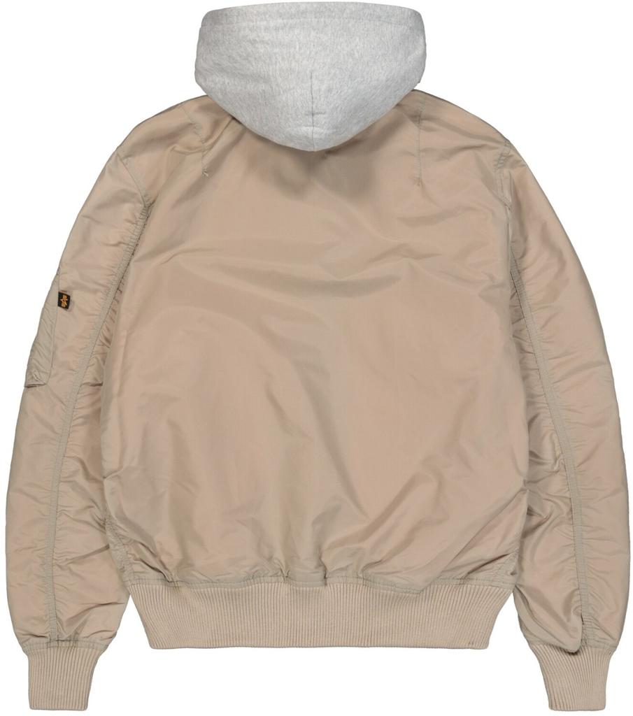 Демисезонная куртка Alpha Industries MA-1 TT Hood (196108) vintage sand