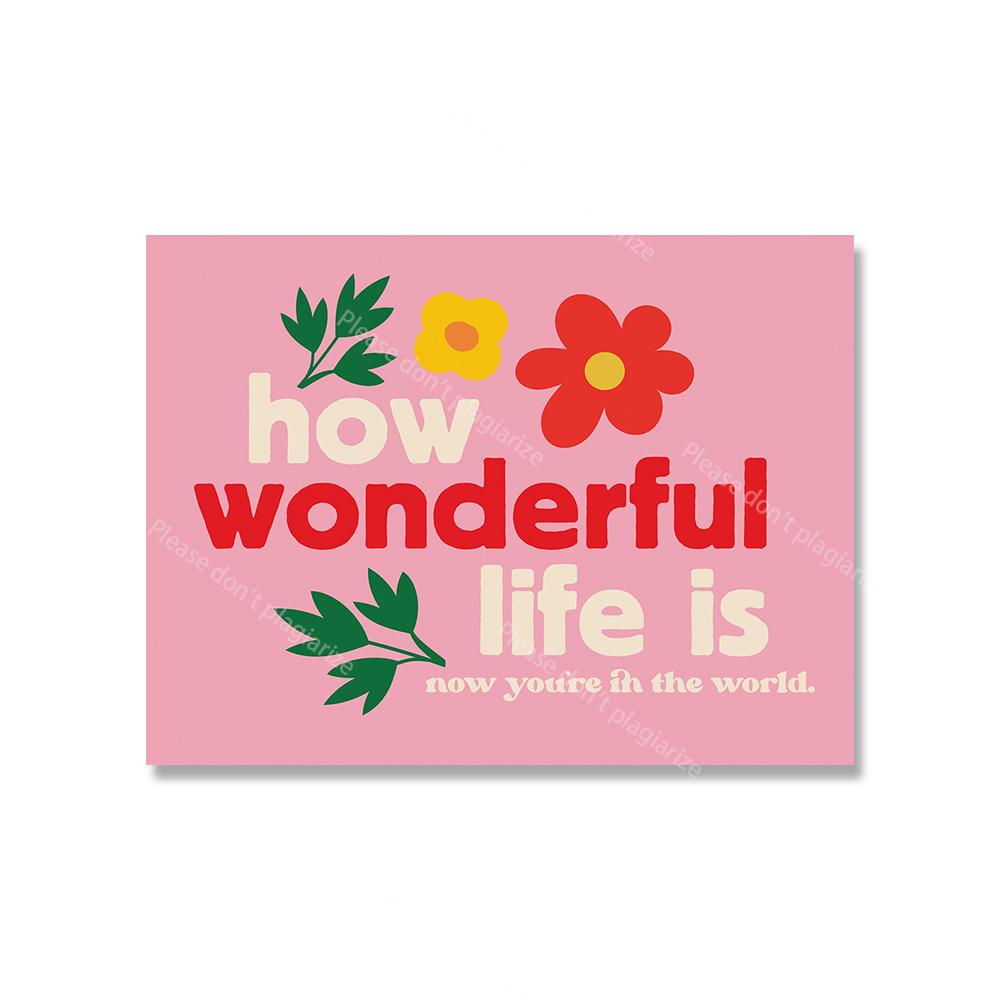 

Будет ли Долли делать красочные вдохновляющие настенные художественные цитаты, модная картина на холсте, настенный постер с принтом для гостиной, современный домашний цветочный декор 21x30cm No Framed