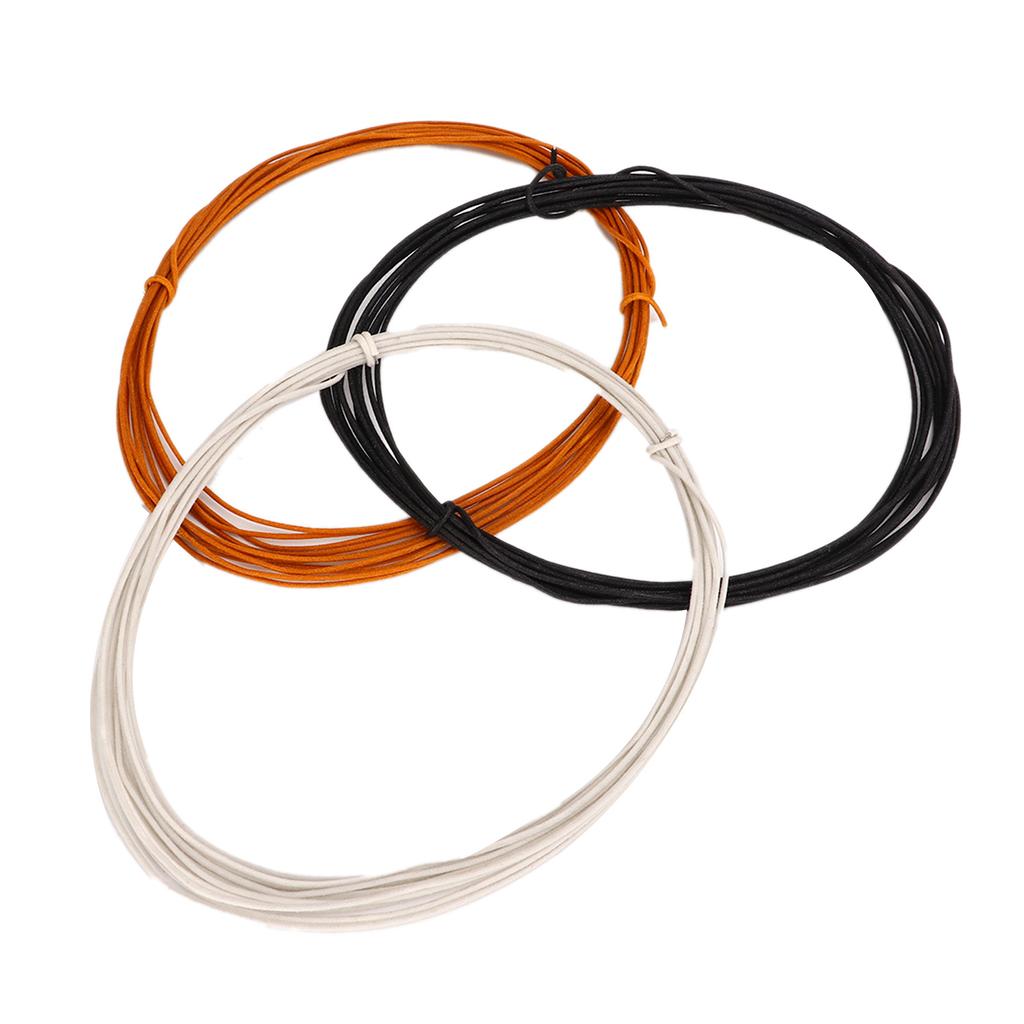 3 Pcs Guitar Pickup Wire Three Colors Easy To Use Guitar Pickup Line Replacement Guitar Accessories