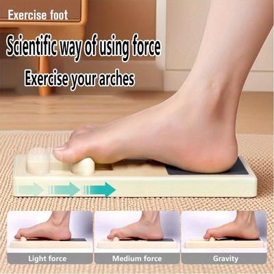 1PC Foot Exerciser Arch Support Foot Corrector Toe Gripper & Arch Roller for Plantar Fasciitis Relief Flat Feet Correction and Foot Pain Therapy