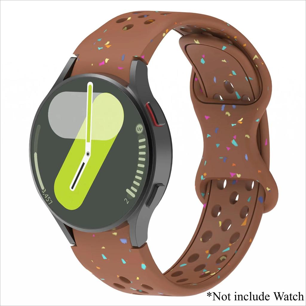 Silikonový řemínek pro Samsung Galaxy Watch 7 FE 6 4 Classic 5 pro 44mm 40mm 43mm 47mm 45mm Náramek pro Galaxy Watch 6 7 Řemínek