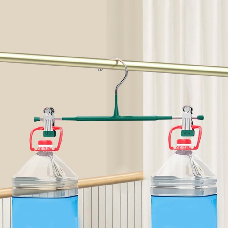 Durable Rusts Proof Multiple Use Adjustable Clothes Hangers Scratch Resistant Clips For Scarves Trousers Storage