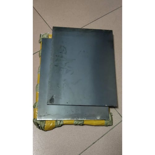 Bilaida Standard Steel Plate - Standard steel plate made of SS400 general-purpose steel (400x300x3mm) for a variety of uses