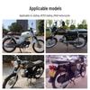 Jialing JH70 Moped Headlight Assembly: Square & Round Lights Motorcycle Accessories