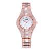Orologio da Donna Acciaio Cinturino Incrostato di Diamanti Lusso Leggero Lega di Alta Gamma Orologio Impermeabile Quarzo Orologio da Donna