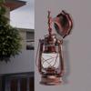 Vintage Country Rustic Indoor Outdoor Garden Petroleum Wall Sconce Lantern Lamp Retro Antique Style Light Fixture E27