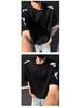 Unisex American Patchwork Short Sleeve T-shirt - Casual Summer Style, Loose Fit Round Neck.