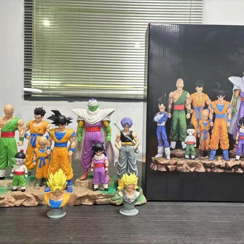 Dragon Ball, Infinite Z Warrior Full Set of Second Bomb, Warrior, Infinite Series Wukong Figure Model Ornament Cross-border