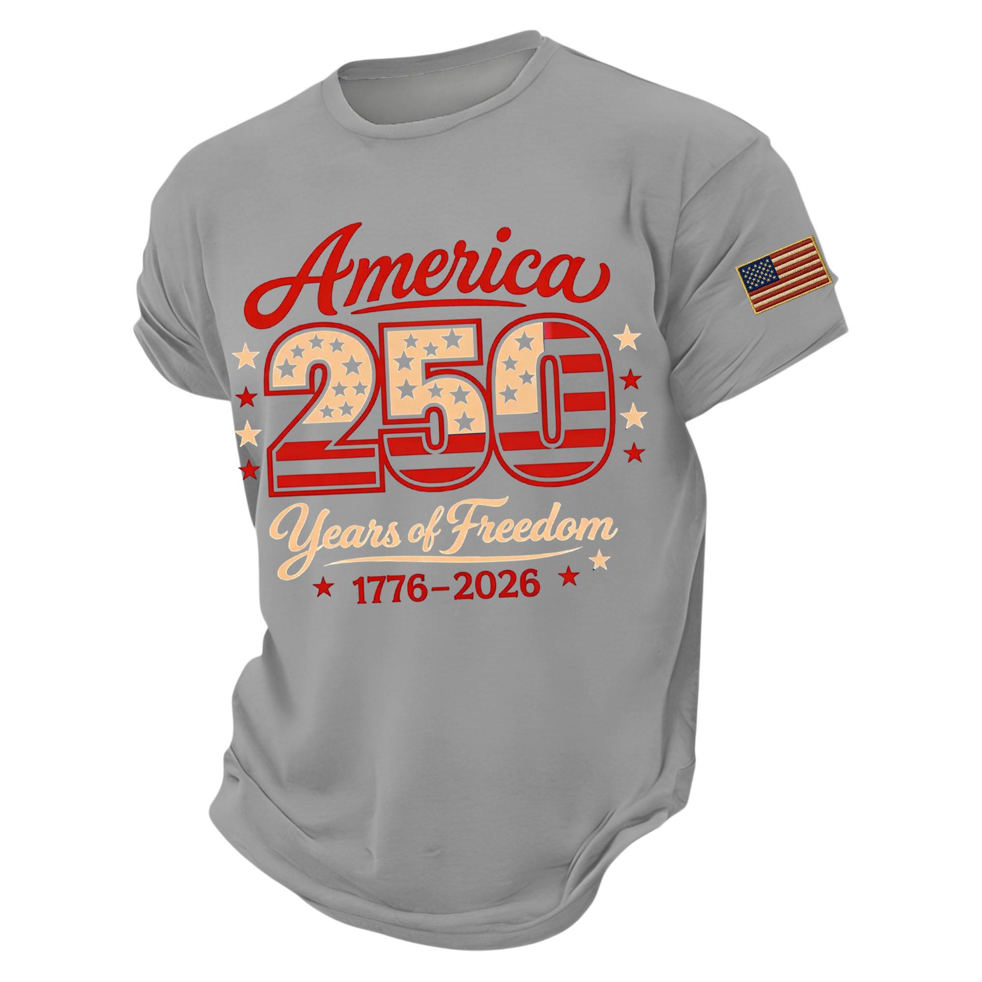 250 Anniversary Usa Shirt Usa 250Th Anniversary Shirt 4th of July Shirts for Men Shirts for Men Flag Shirts for Men S