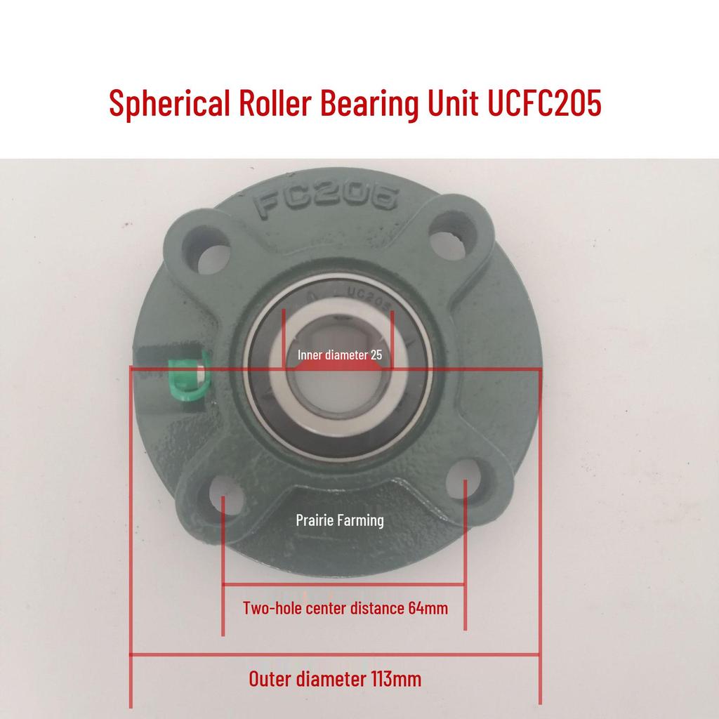 Heavy Duty Agricultural Machinery Feed Mixer & Chopper Parts: Bearing Housing, Scraper, Thick Universal Joint, Ball.