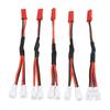 5pcs JST to PH 2.0 Connector RC Motor ESC Power Motor Conversion Plug 22AWG Extension Connecting Wir