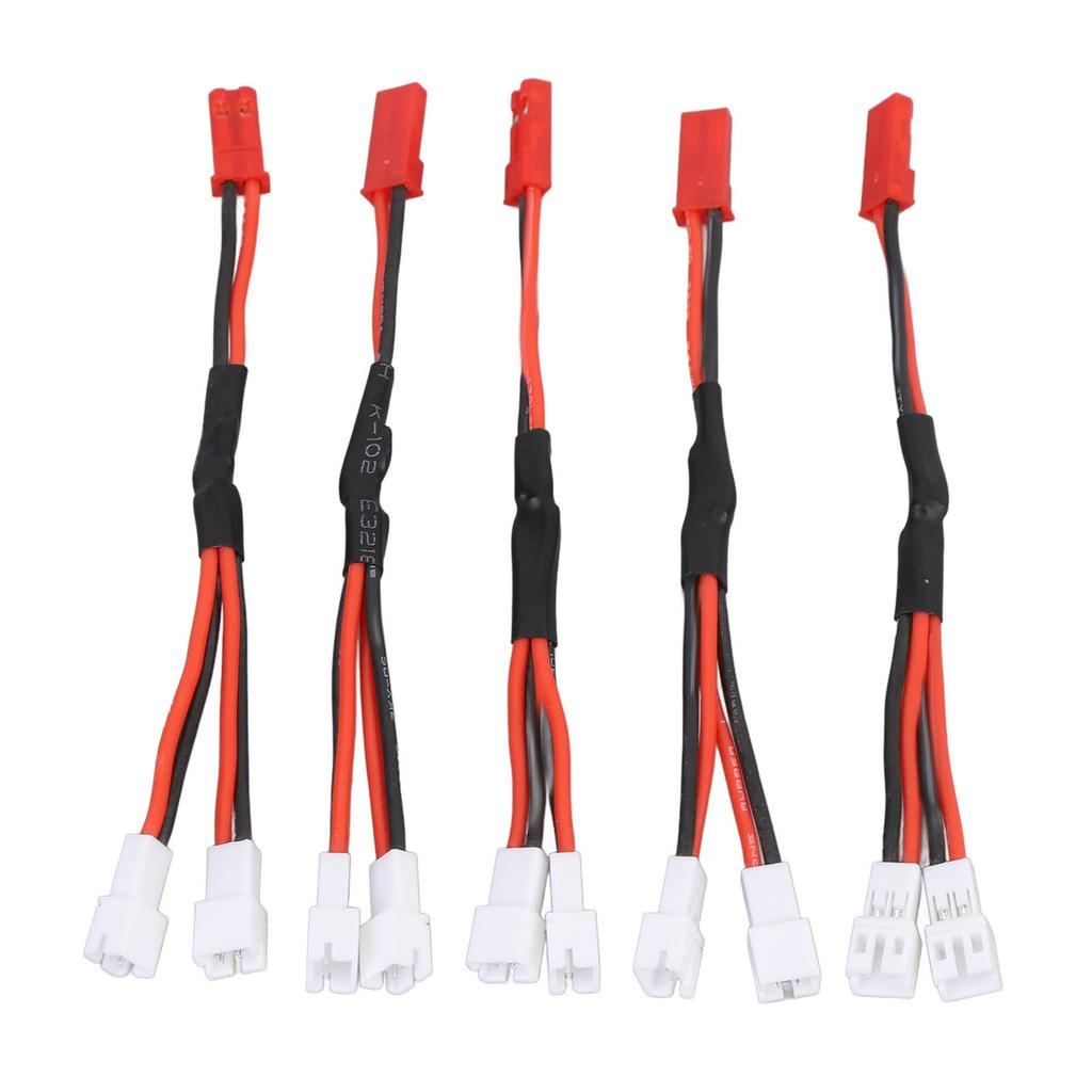 5pcs JST to PH 2.0 Connector RC Motor ESC Power Motor Conversion Plug 22AWG Extension Connecting Wir