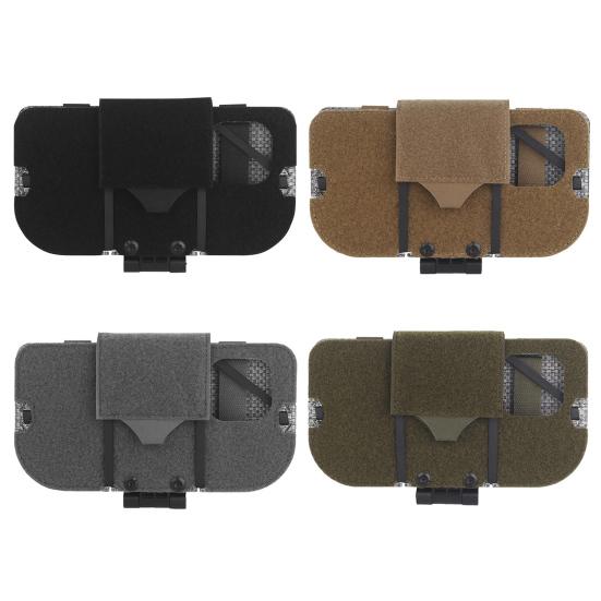 Foldable Hunting Vest Phone Holder Plate Carrier for iPhone 15 Mobile Universal
