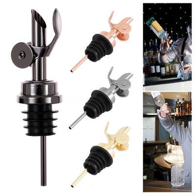 Automatischer Weinausgießer Selbstabdichtender Edelstahl-Ausgießer mit Durchflusskontrolle Tropffreier Likör