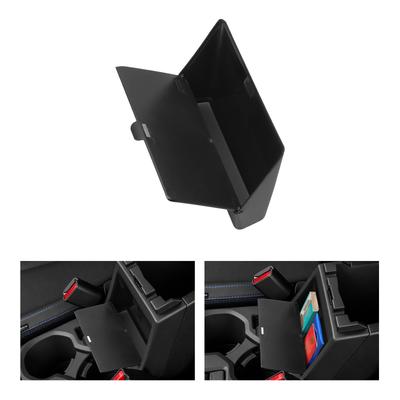 For Subaru Forester 2025 2026 Armrest Storage Box Center Console Hidden Armrest Tray Organizer Car Accessories Black