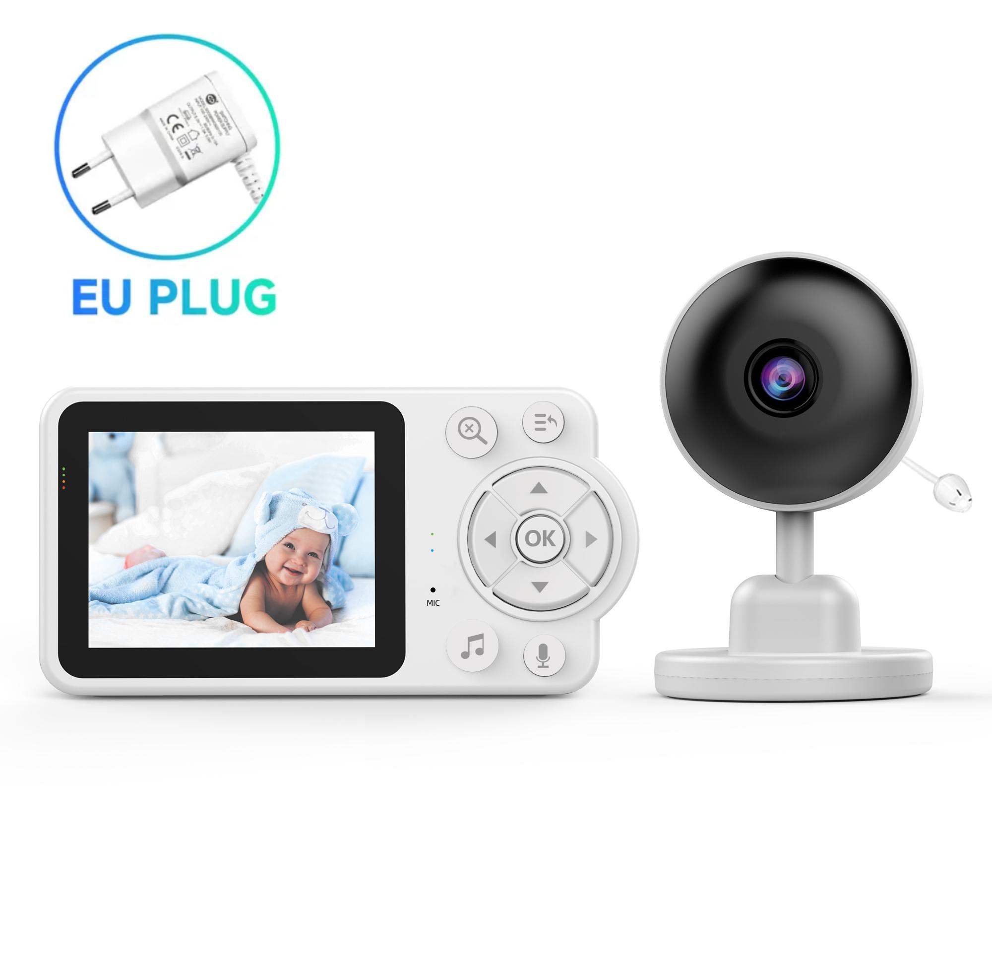 

2,8-дюймовый портативный беспроводной видеоняня, цветной домофон, детская камера ночного видения, няня Bebe, рация, няня EU Plug