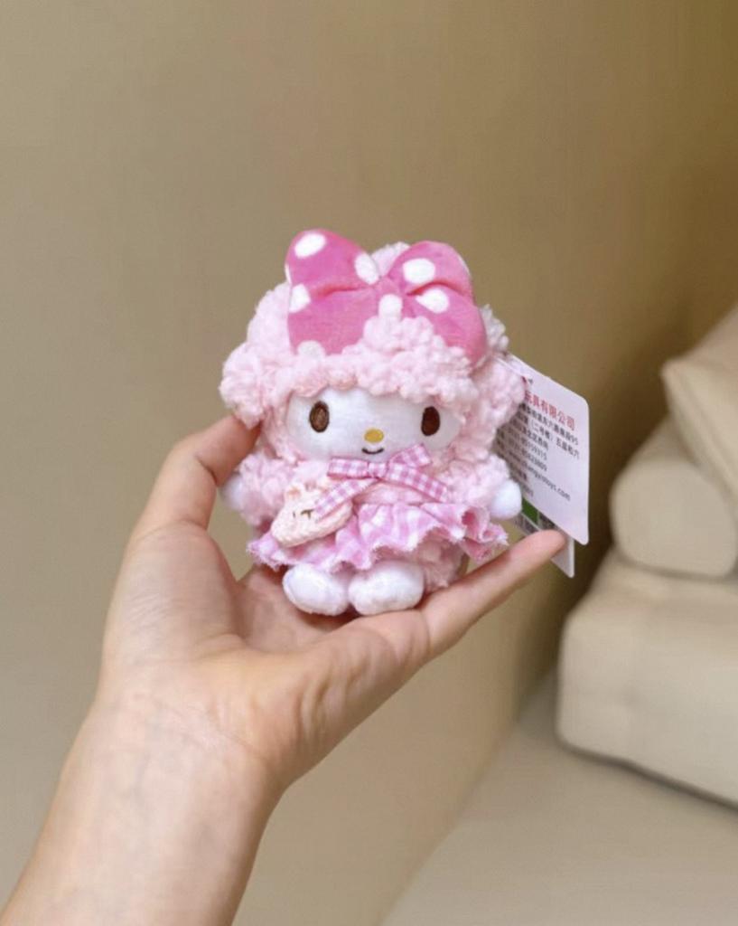 Angel Series Little Sheep Piano Plush Doll Pendant Cute Fabric Toy Bag Accessory Birthday Gift