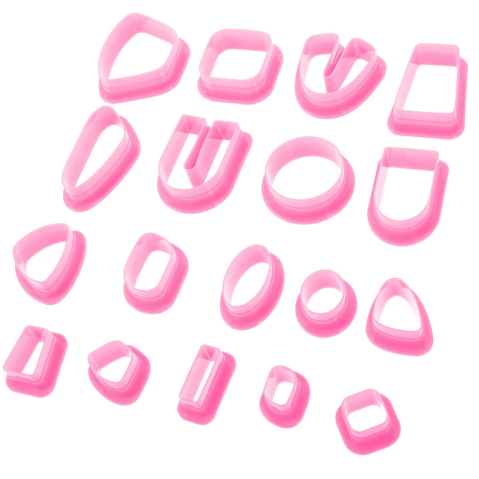 18Pcs Polymer Clay Cutters Soft Clay Tools DIY Earring Making Kit Jewelry Craft Supplies Jewelry Making Kit DIY Supply