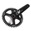 42T Cycling Crank Set Hollow Integrated 170mm Cycling Chainring Crankset for Road Cycles Upgrade