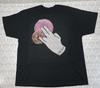 Dunkin' Donuts Nur Mensch Mann mit Donuts T-Shirt Größe S-5XL