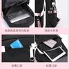 Zaino Stranger Things Stranger con Ricarica USB Borsa Scolastica per Studente di Scuola Media Astuccio Set da Due Pezzi
