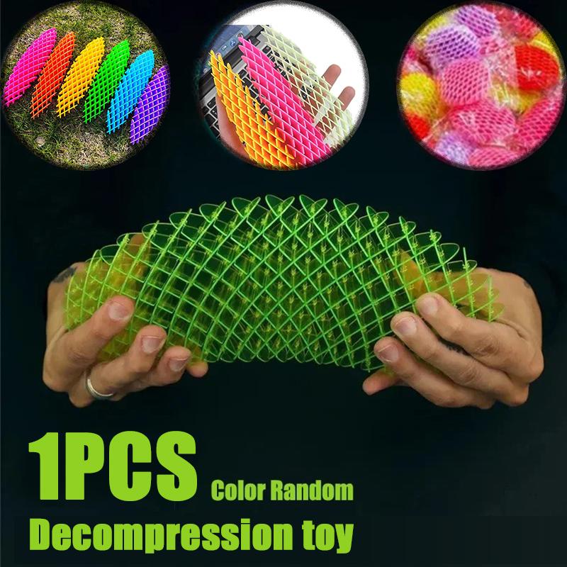 

Червячок Распаковка Морфинг Игрушка Fidget Worm Шестисторонний Нажимной Стресс Мягкие Червячки Игрушки для Снятия Стресса Странные Маленькие Игрушки