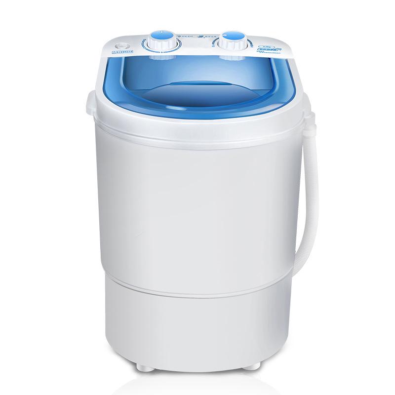 Compact Semi-Automatic Washing Machine with Spin Dryer for Socks, Children's and Baby Clothes