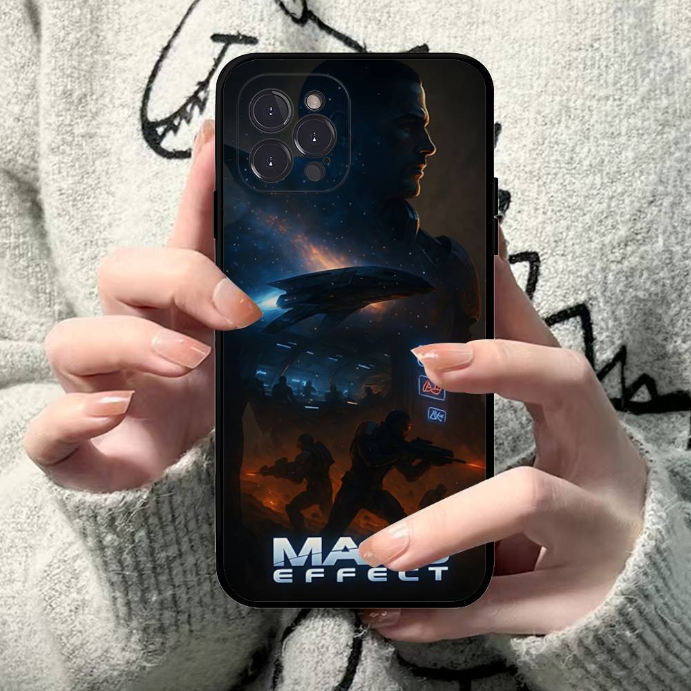 

Role Playing Games M-Mass E-Effect For IPhone 17 16 15 14 13 12 11 Pro Max 13 17Air Shockproof Soft Phone Cases Coque iPhone 16e